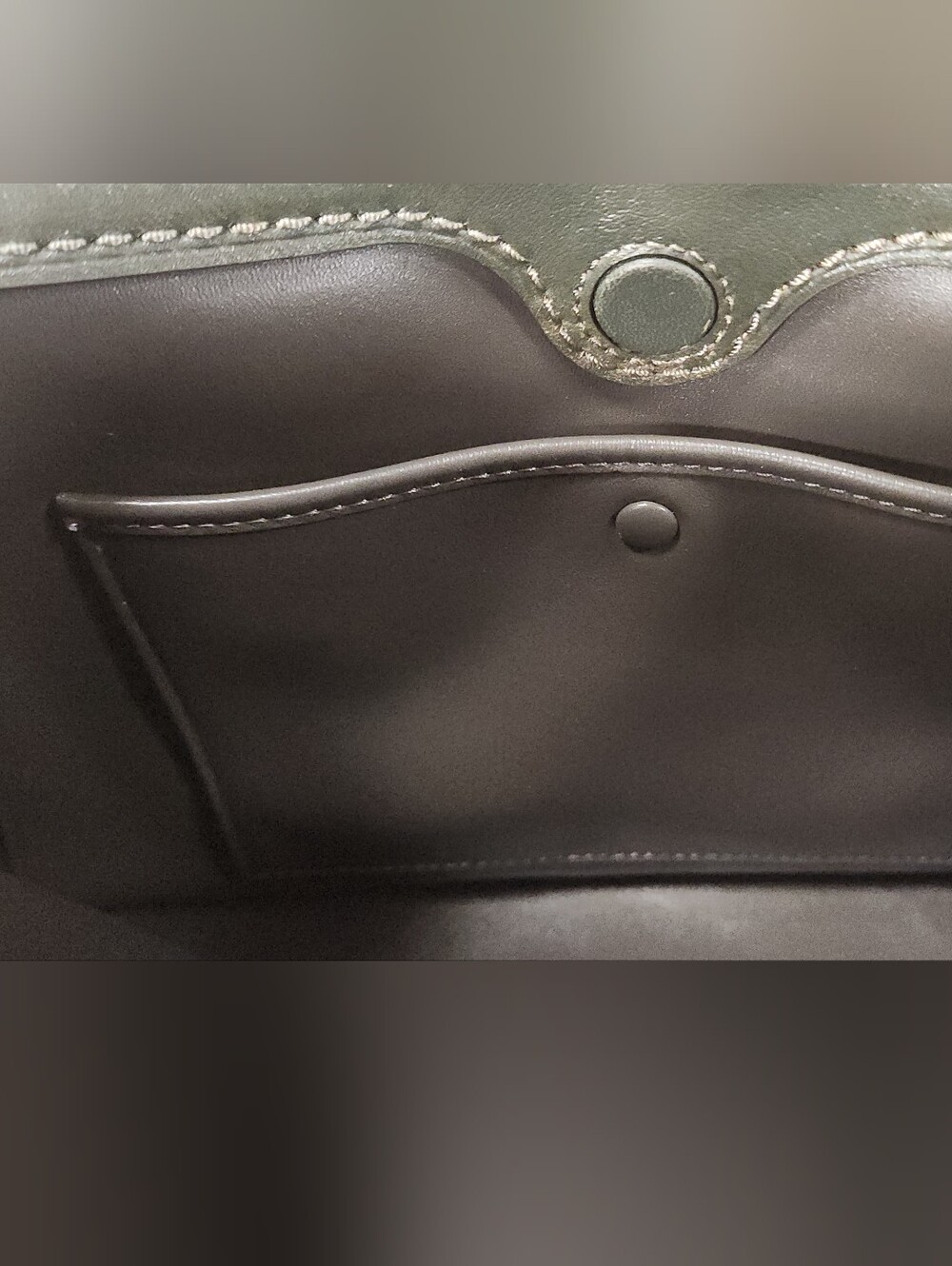Coach Rogue Bag 31 In Green Loved Leather - Picture 16 of 16
